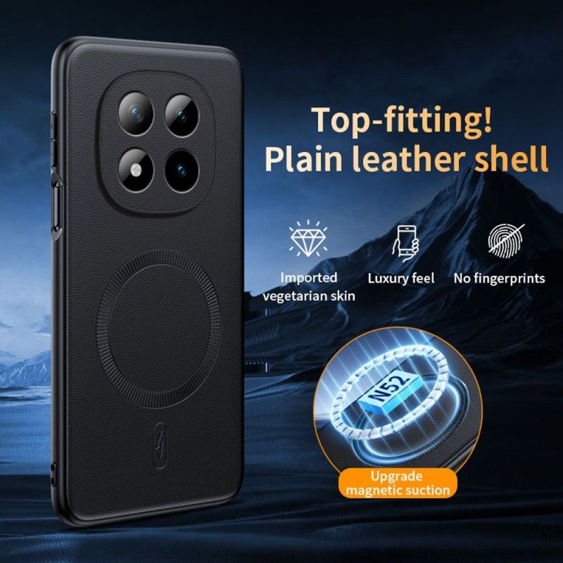 Cover Xiaomi Redmi Note 15 Pro 5g Magnetisk Premium Læderfinish