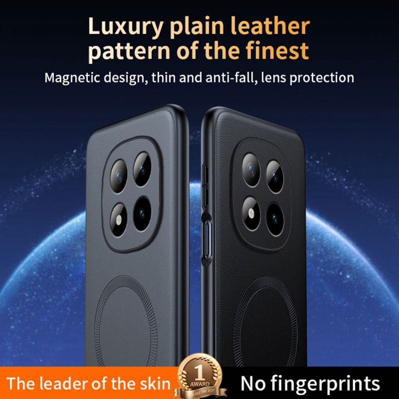 Cover Xiaomi Redmi Note 15 Pro 5g Magnetisk Premium Læderfinish