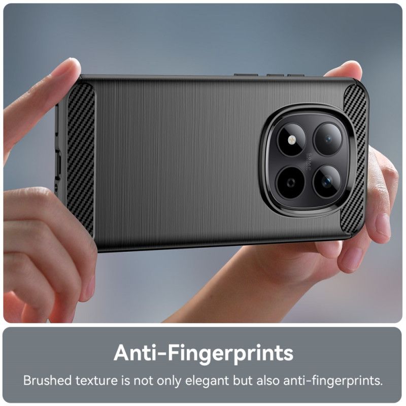 Cover Xiaomi Redmi Note 15 Pro 5g Telefon Etui Børstet Kulfiber