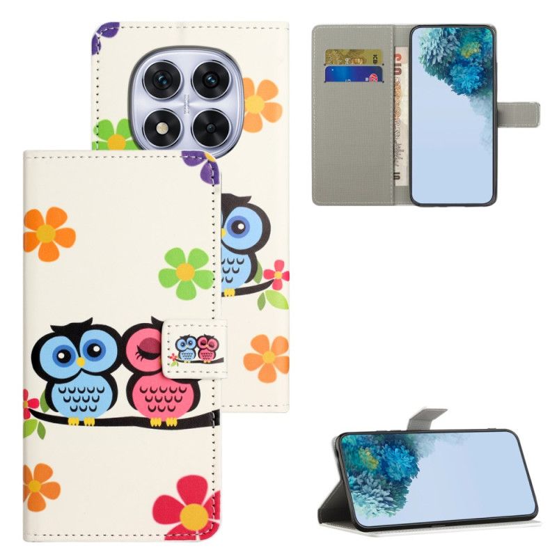 Flip Cover Til Xiaomi Redmi Note 15 Pro 5g Par Ugler