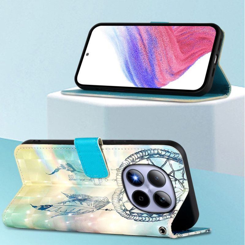 Flip Cover Xiaomi Redmi Note 15 Pro 5g Akvarel Drømmefanger