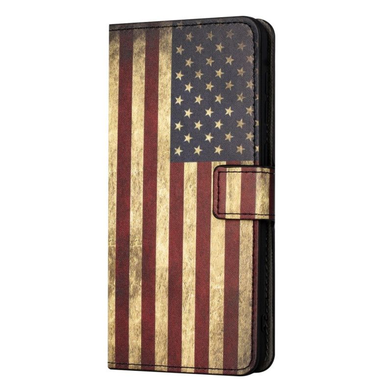 Flip Cover Xiaomi Redmi Note 15 Pro 5g Amerikansk Flag