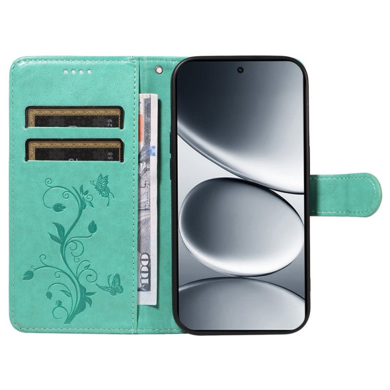 Flip Cover Xiaomi Redmi Note 15 Pro 5g Blomsterprint