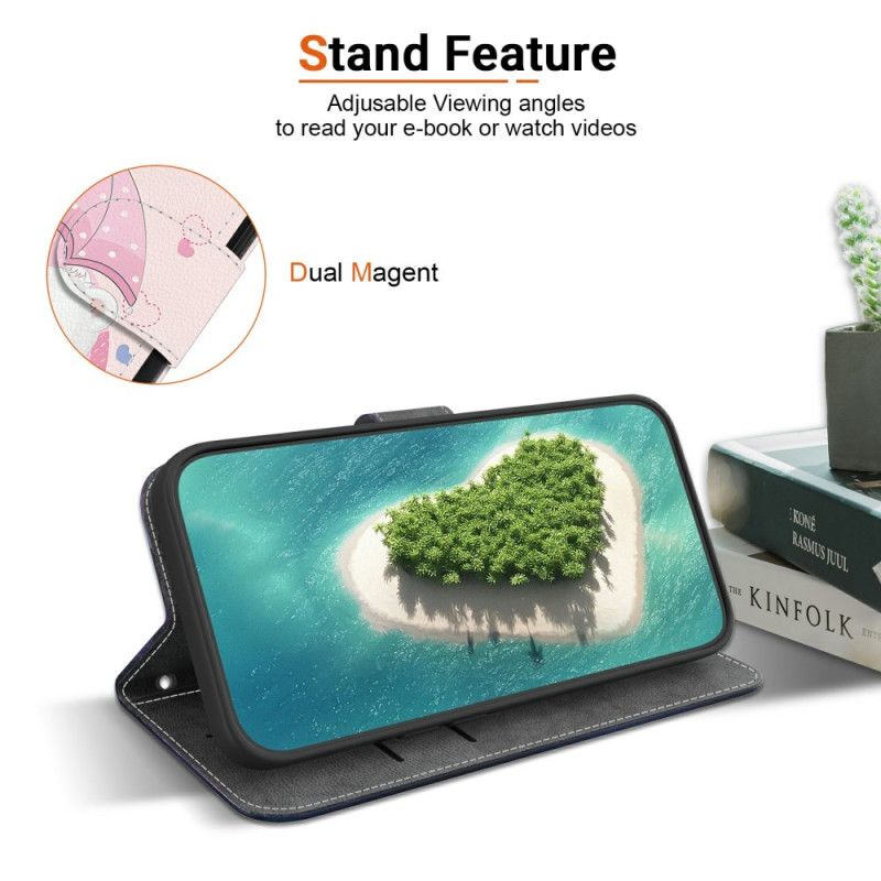 Flip Cover Xiaomi Redmi Note 15 Pro 5g Par Bjørneunger