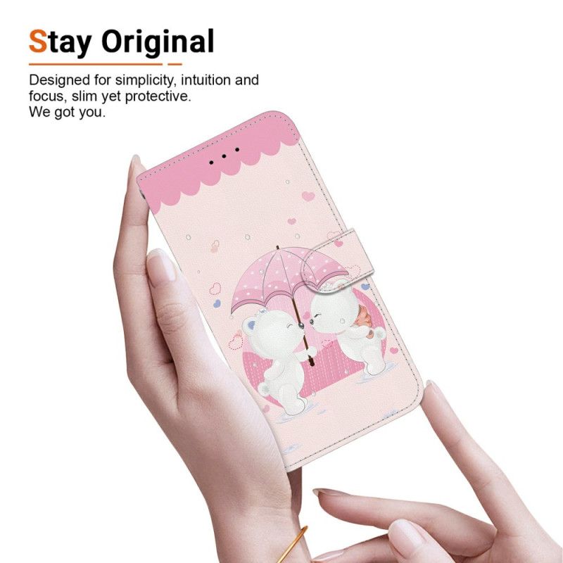 Flip Cover Xiaomi Redmi Note 15 Pro 5g Par Bjørneunger