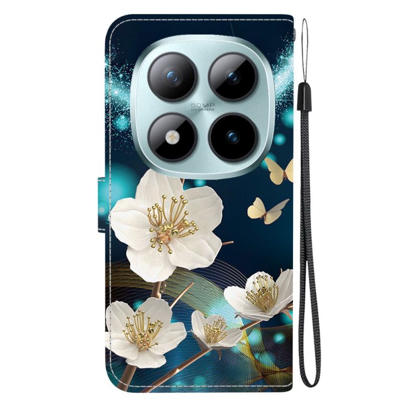 Læder Cover Xiaomi Redmi Note 15 Pro 5g Magnoliaer