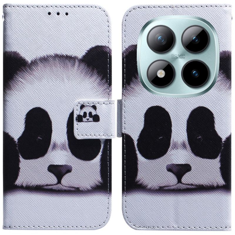 Læder Cover Xiaomi Redmi Note 15 Pro 5g Panda