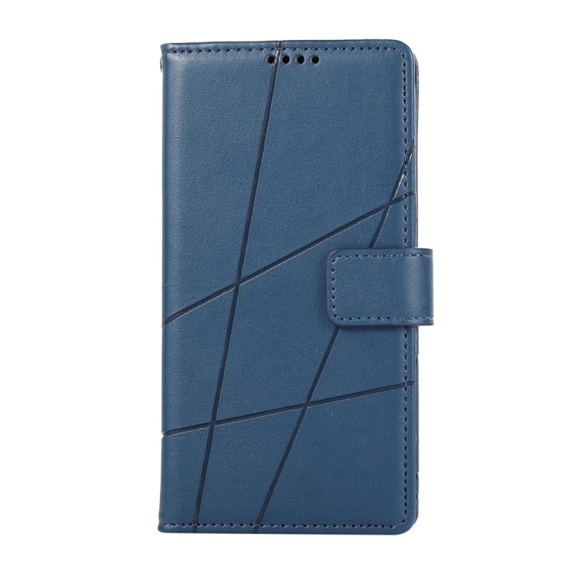 Læder Cover Xiaomi Redmi Note 15 Pro 5g Telefon Etui Linjer