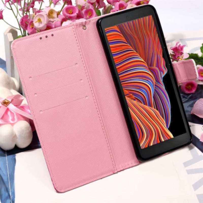 Læder Cover Samsung Galaxy Xcover 5 Bliv Smuk