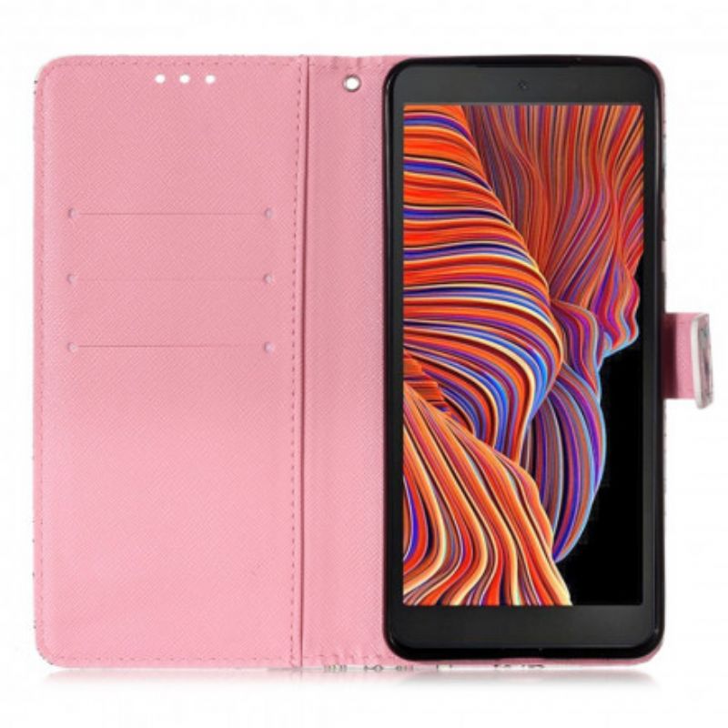 Læder Cover Samsung Galaxy Xcover 5 Bliv Smuk