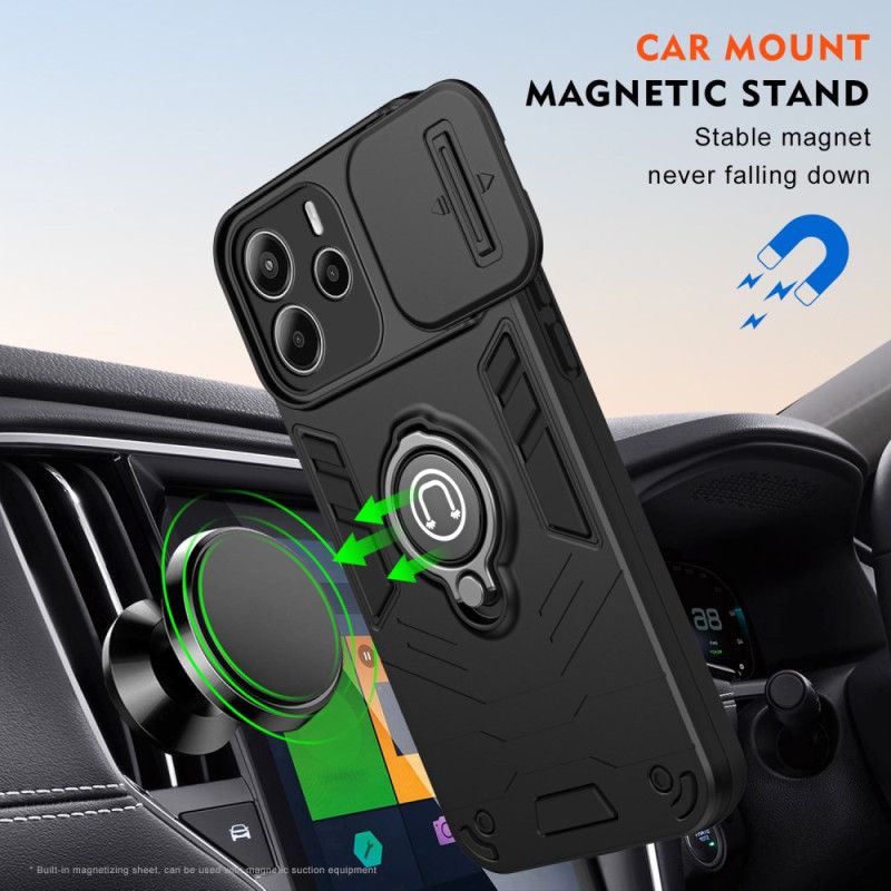 Cover Xiaomi Redmi Note 14 4g Telefon Etui Glidende Kamerabeskytter Og Holder