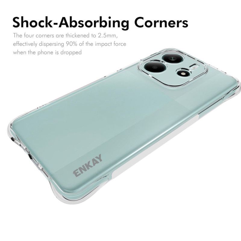 Cover Xiaomi Redmi Note 14 4g Transparent Enkay