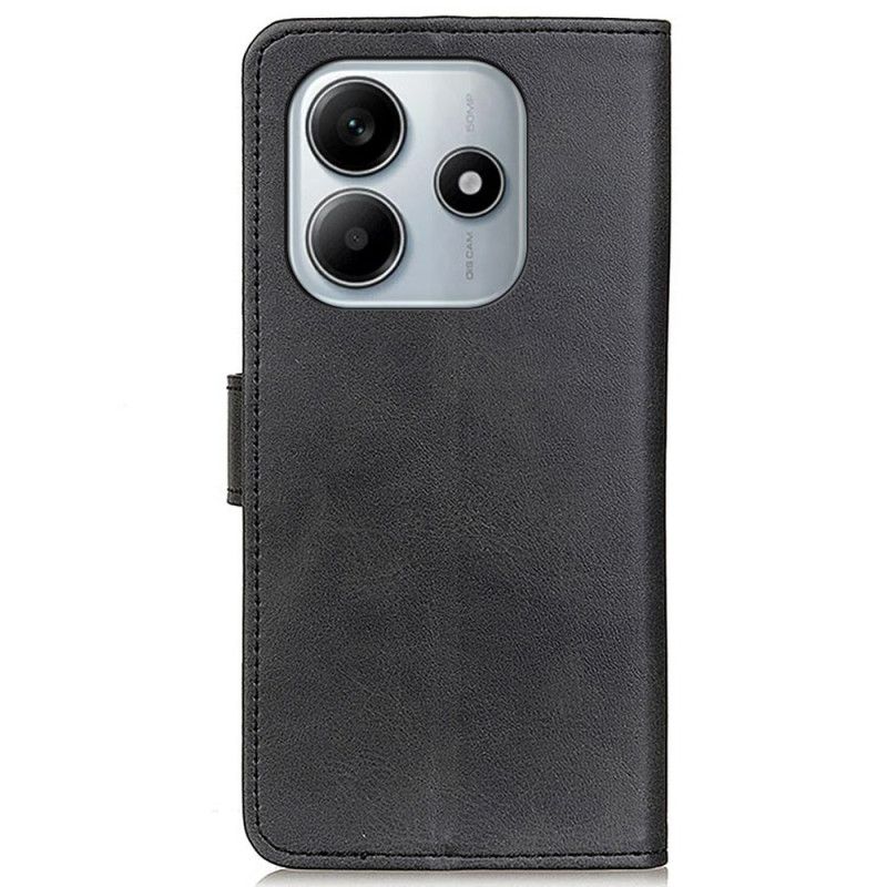 Flip Cover Til Xiaomi Redmi Note 14 4g Mat Kunstlæder