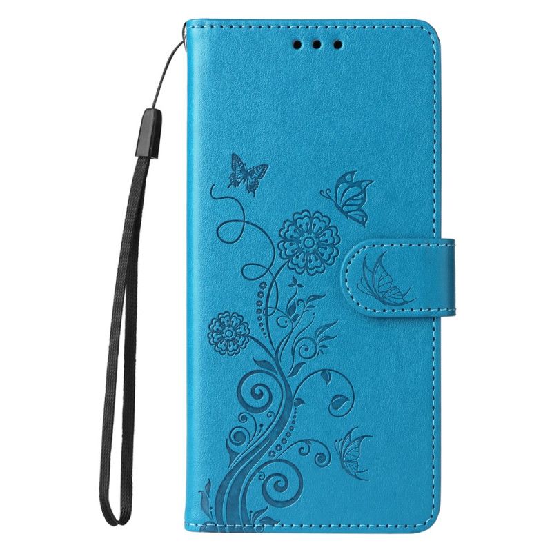 Flip Cover Xiaomi Redmi Note 14 4g Blomster