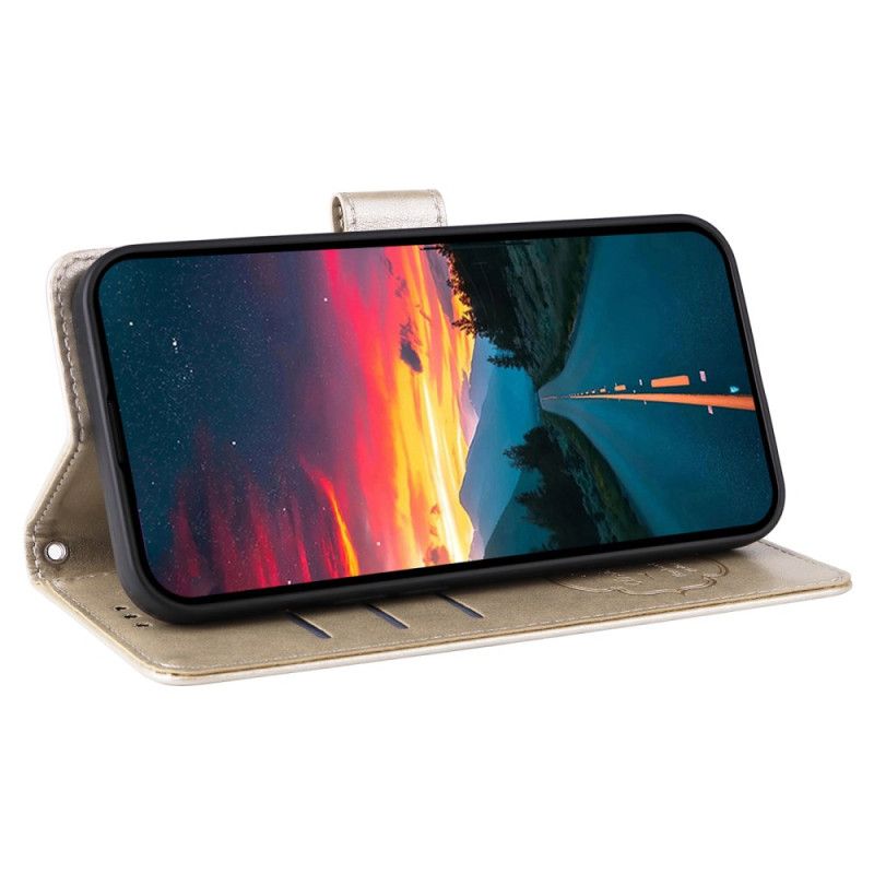 Flip Cover Xiaomi Redmi Note 14 4g Blomster