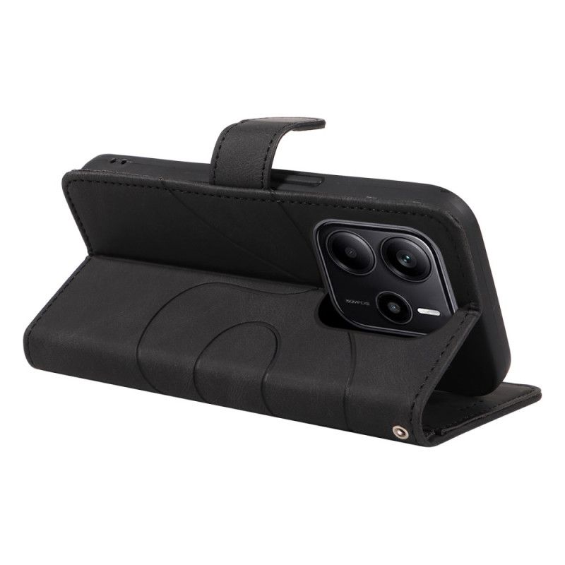 Flip Cover Xiaomi Redmi Note 14 4g Bølgede Linjer