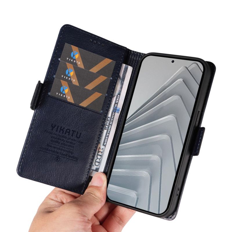 Flip Cover Xiaomi Redmi Note 14 4g Litchistruktur Ykatu