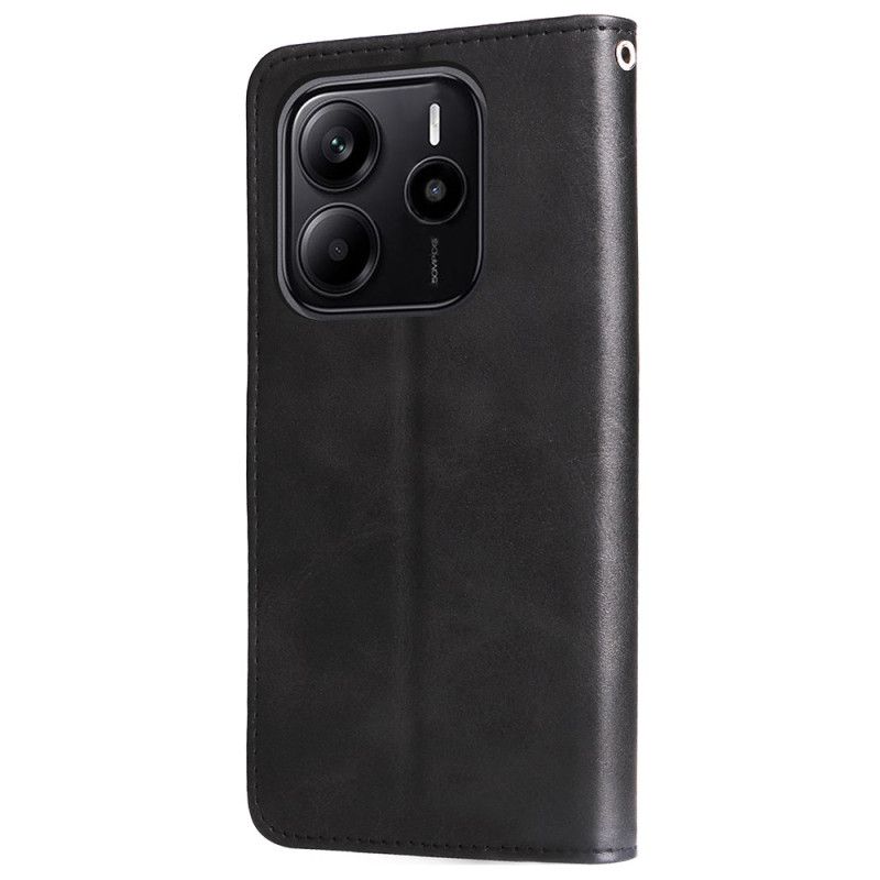 Flip Cover Xiaomi Redmi Note 14 4g Pung Med Lynlås
