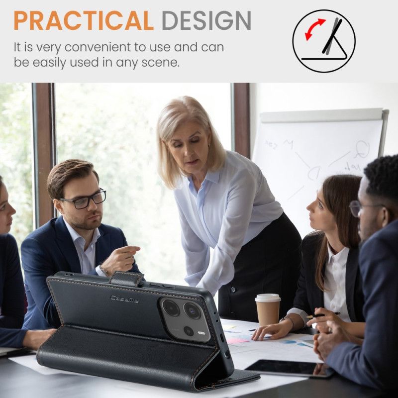 Flip Cover Xiaomi Redmi Note 14 4g Rfid-blokering Teknologi