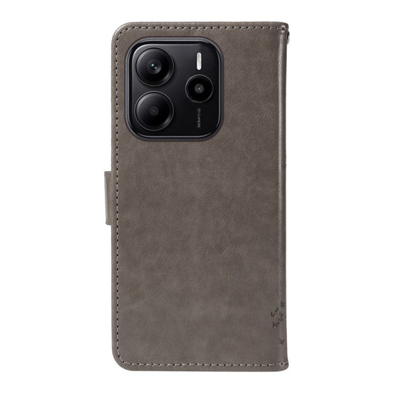 Flip Cover Xiaomi Redmi Note 14 4g Træ Og Kat