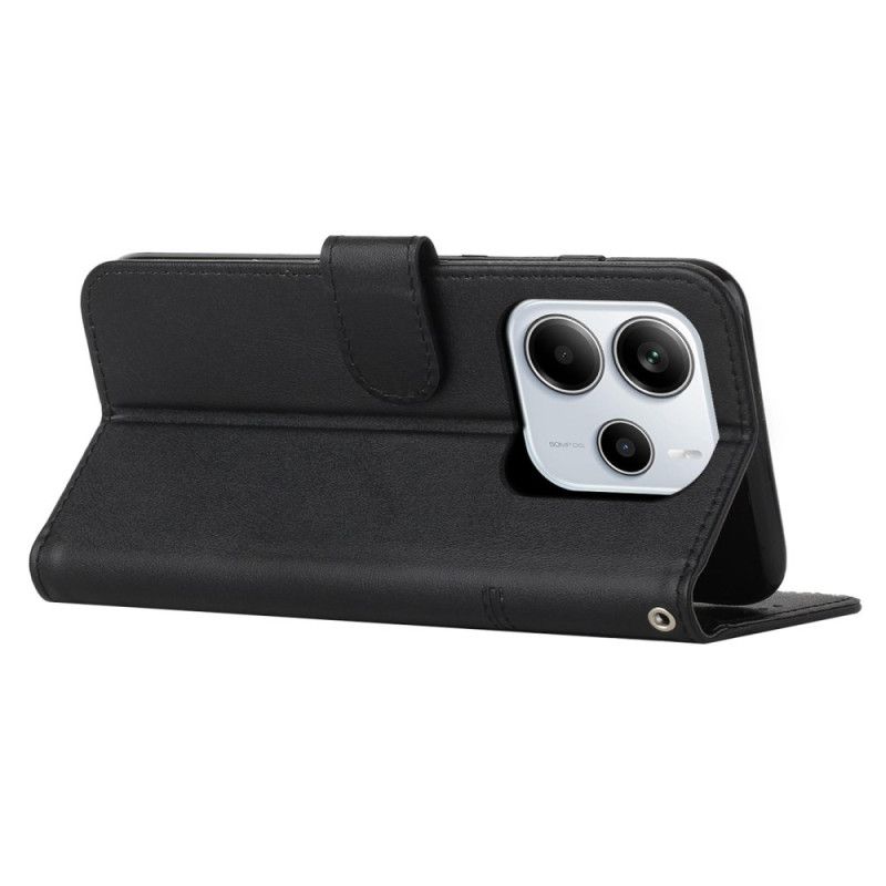 Læder Cover Xiaomi Redmi Note 14 4g Telefon Etui Forretningsstil