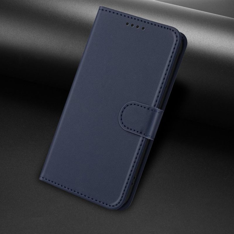 Læder Cover Xiaomi Redmi Note 14 4g Telefon Etui Imiteret Læderrem