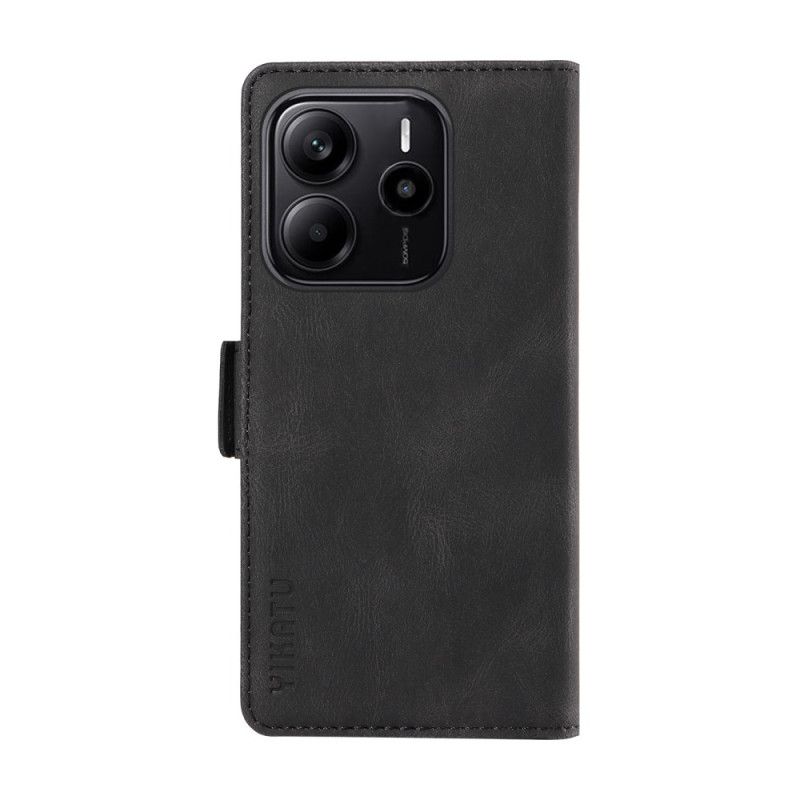 Læder Cover Xiaomi Redmi Note 14 4g Telefon Etui Klassisk Ykatu