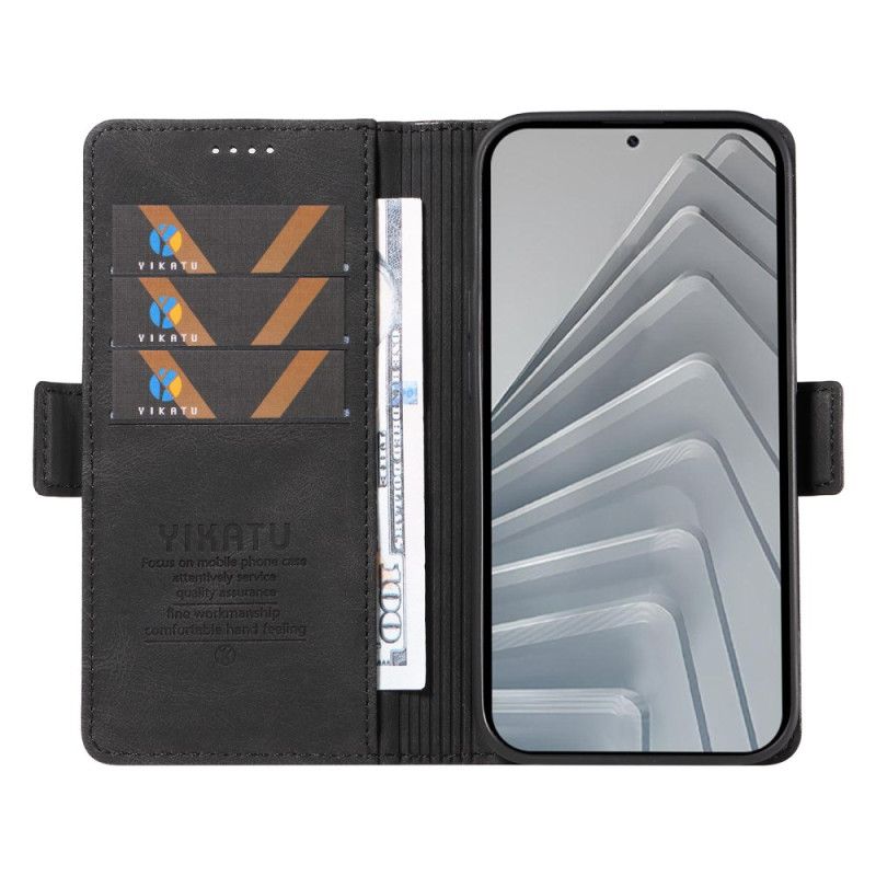 Læder Cover Xiaomi Redmi Note 14 4g Telefon Etui Klassisk Ykatu