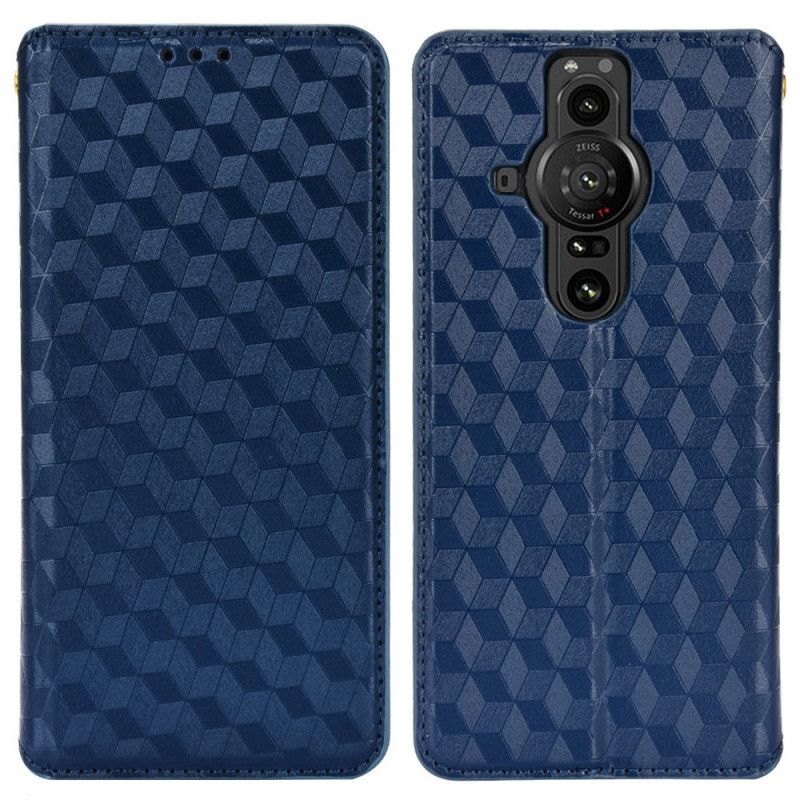 Flip Cover Sony Xperia Pro-i Diamantlædereffekt