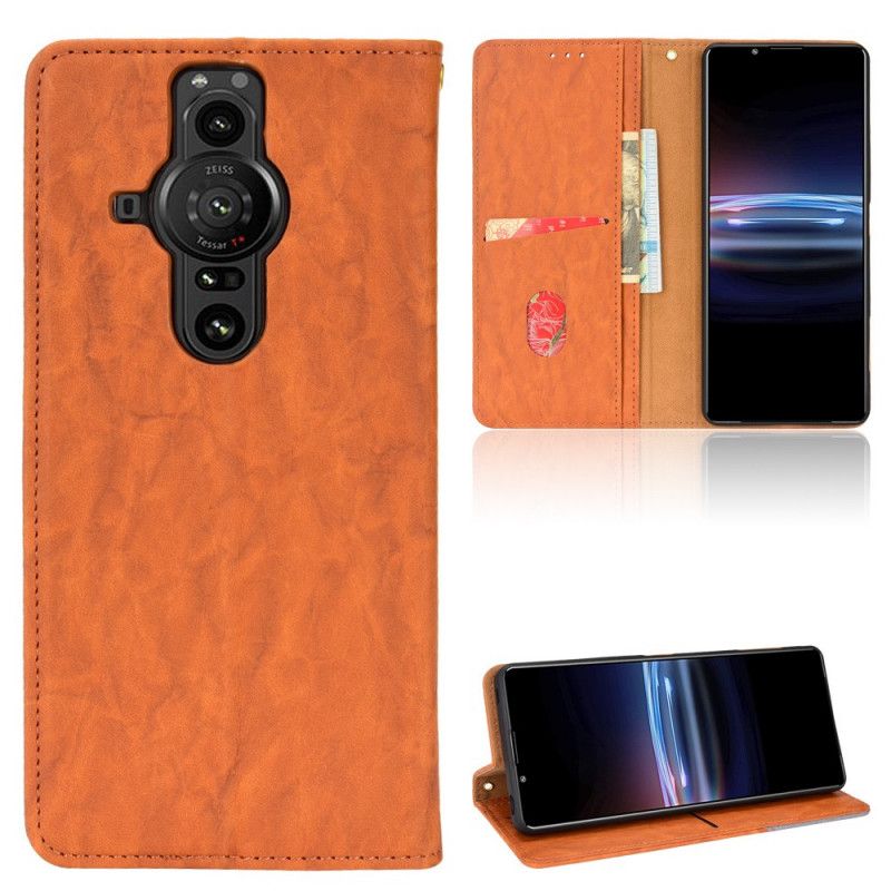 Flip Cover Sony Xperia Pro-i Kunstlæder Bicolor Oblique