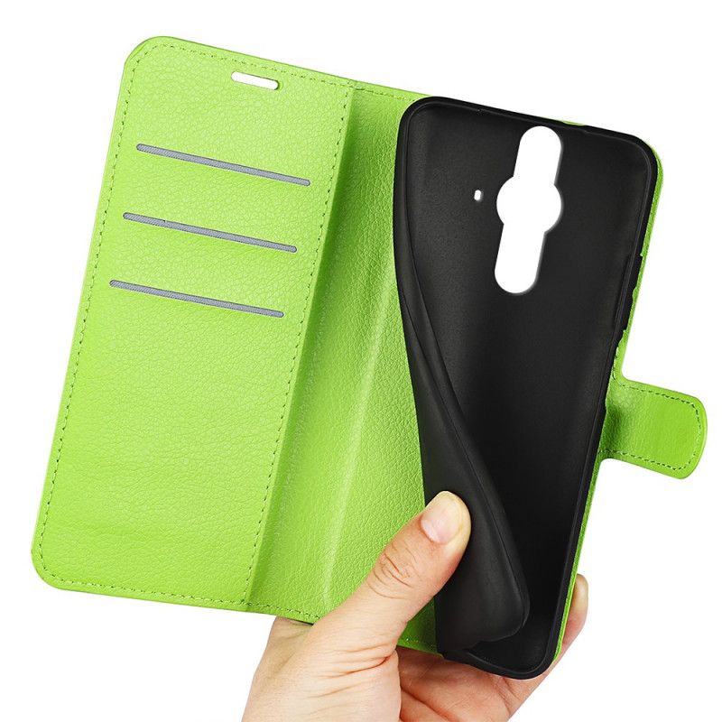 Læder Cover Sony Xperia Pro-i Telefon Etui Klassisk Litchi-effekt