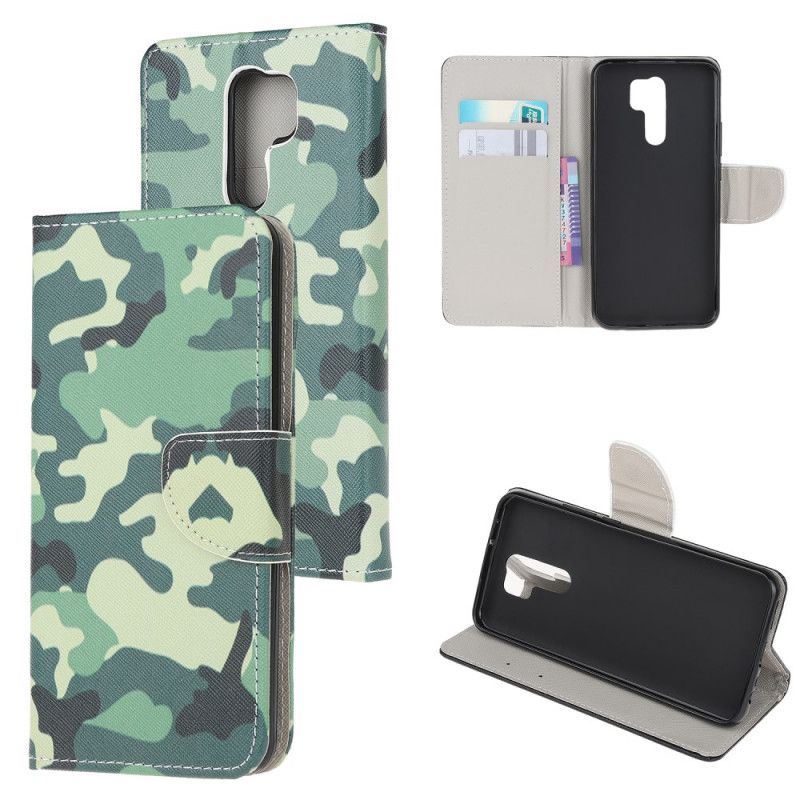 Flip Cover Xiaomi Redmi 9 Mobilcover Camouflage