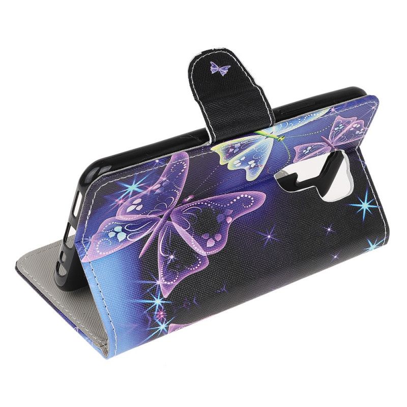 Flip Cover Xiaomi Redmi 9 Mobilcover Neonsommerfugle