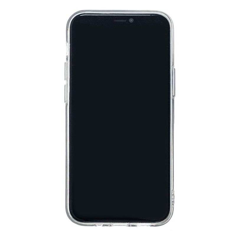 Cover iPhone 12 Mini Sort Marmorfarvet Geometri 2 Original