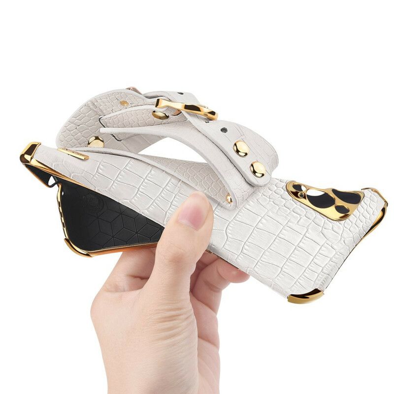 Cover Til Xiaomi Mi 11 Ultra Croco Armbånd