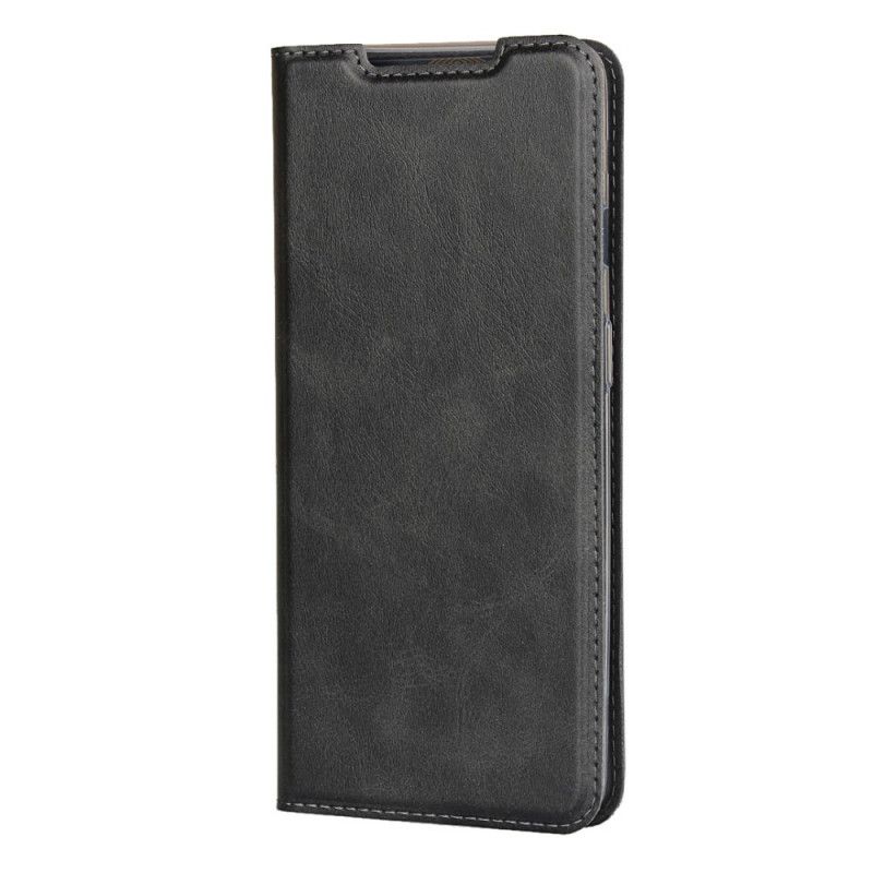 Læder Cover OnePlus 7T Sort Ultra Finesse