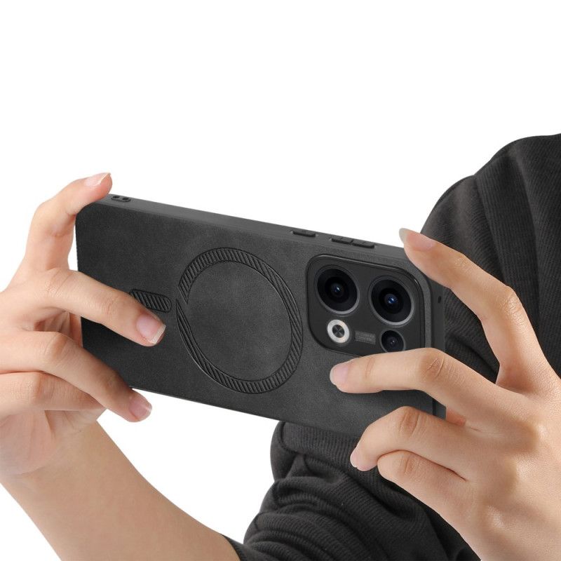 Cover Oppo Reno 13 5g Magsafe-kompatibel Lædereffekt