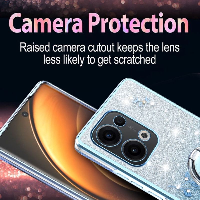Cover Oppo Reno 13 5g Telefon Etui Rhinstensringmontering