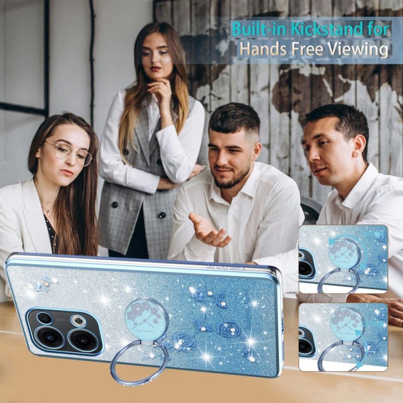 Cover Oppo Reno 13 5g Telefon Etui Rhinstensringmontering