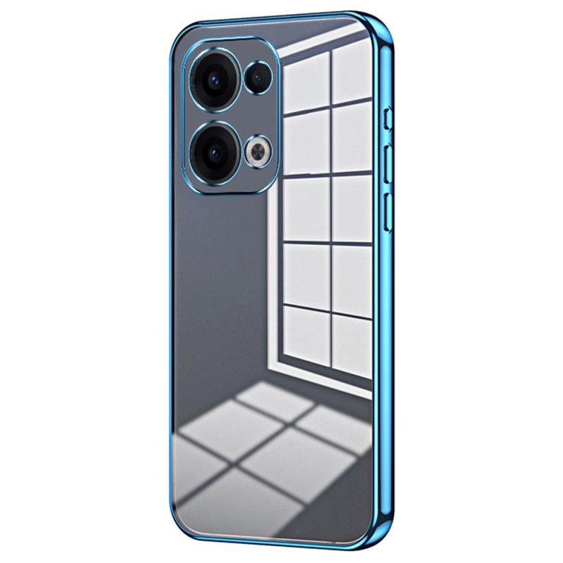 Cover Til Oppo Reno 13 5g Ramme Med Metaleffekt