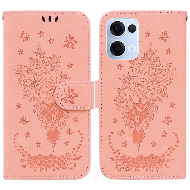 Flip Cover Oppo Reno 13 5g Roser