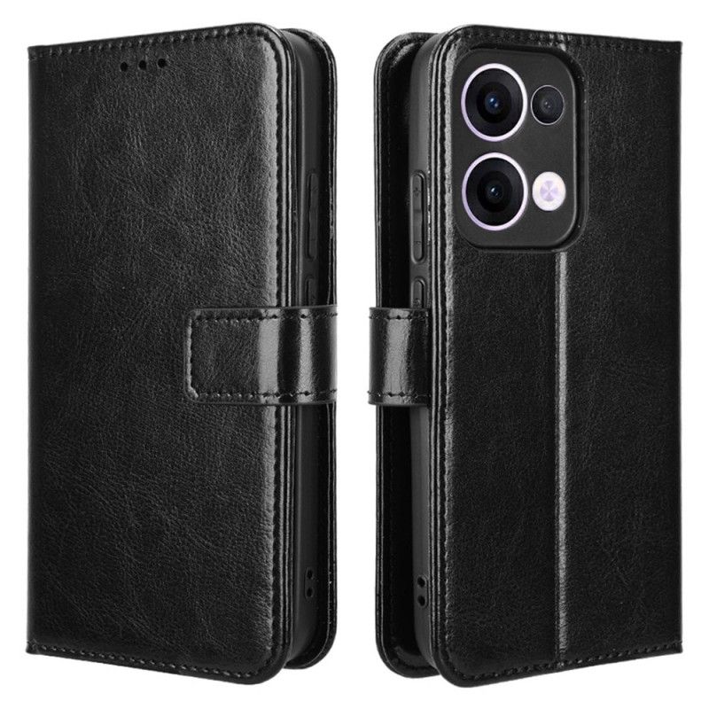 Flip Cover Til Oppo Reno 13 5g Prangende Kunstlæder