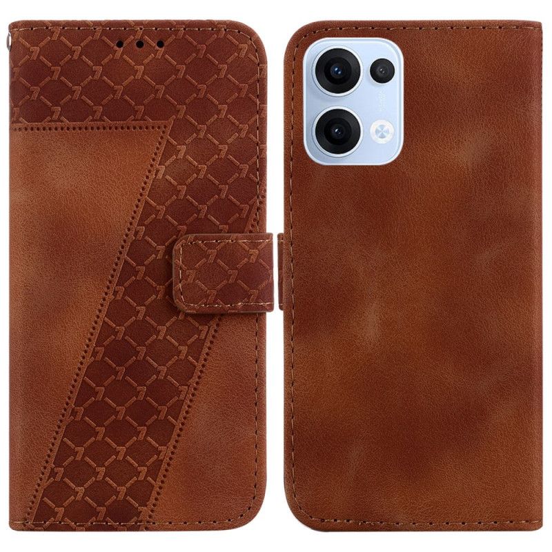 Læder Cover Oppo Reno 13 5g Design 7