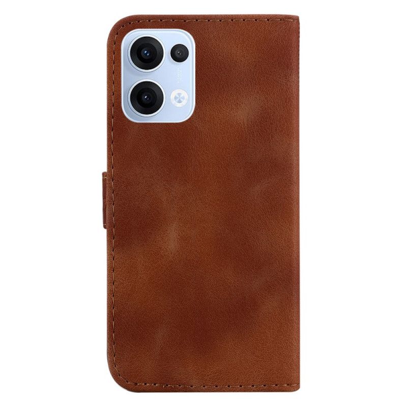 Læder Cover Oppo Reno 13 5g Design 7