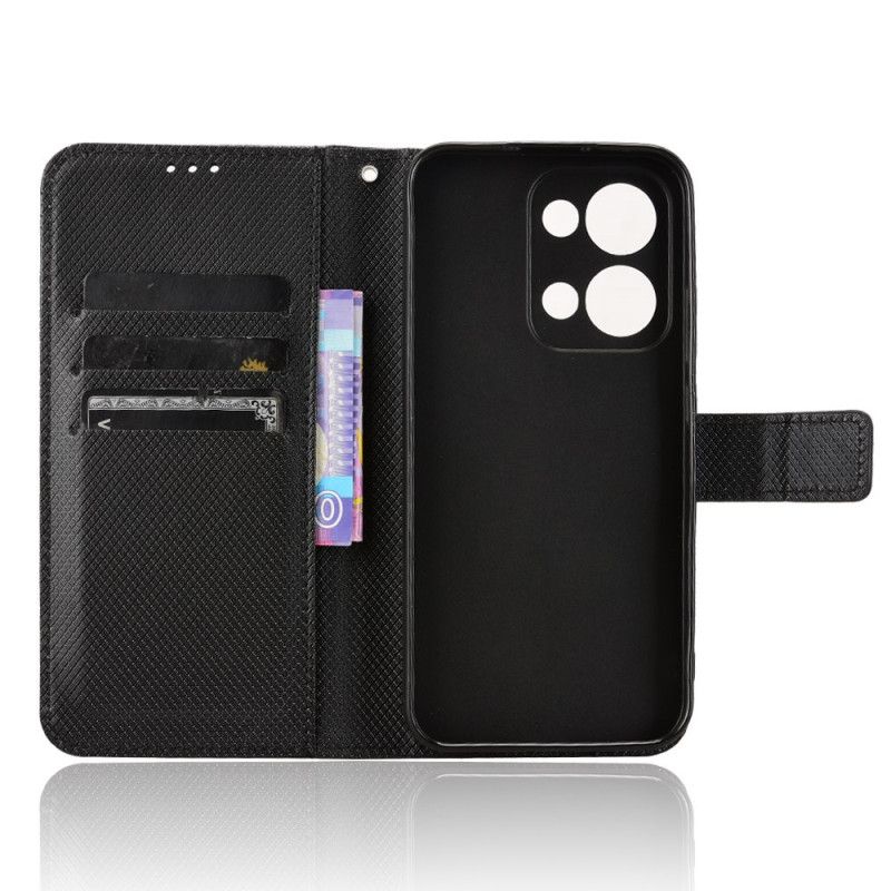 Læder Cover Oppo Reno 13 5g Rem Med Prikker