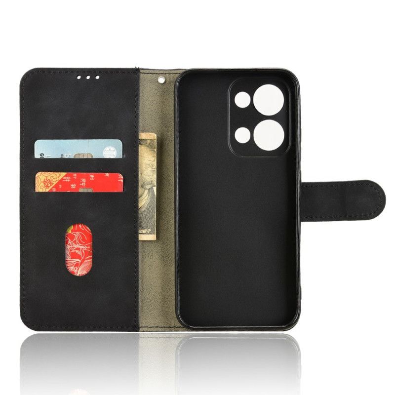 Læder Cover Oppo Reno 13 5g Ruskindseffekt