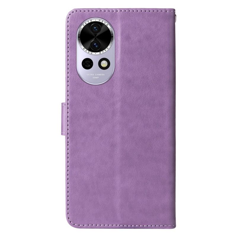 Flip Cover Huawei Nova 13 Blomstermønster