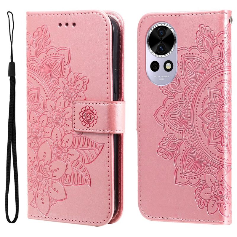 Flip Cover Huawei Nova 13 Mandala Print