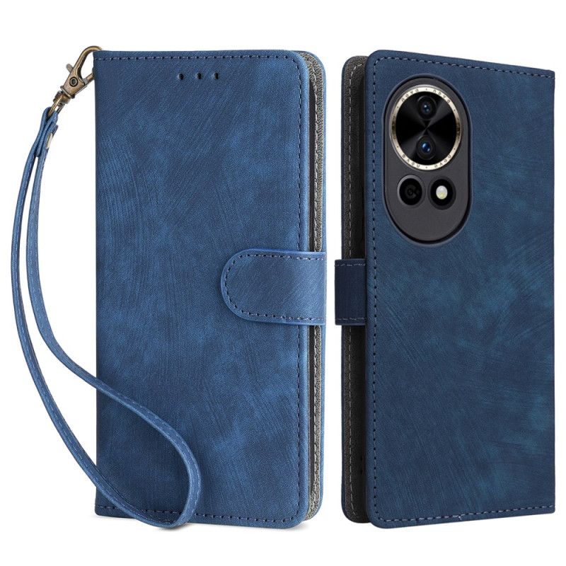 Flip Cover Huawei Nova 13 Rfid-pung Med Ruskindseffekt