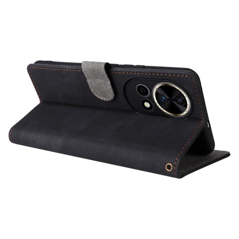 Flip Cover Huawei Nova 13 Rfid-pung Med Ruskindseffekt